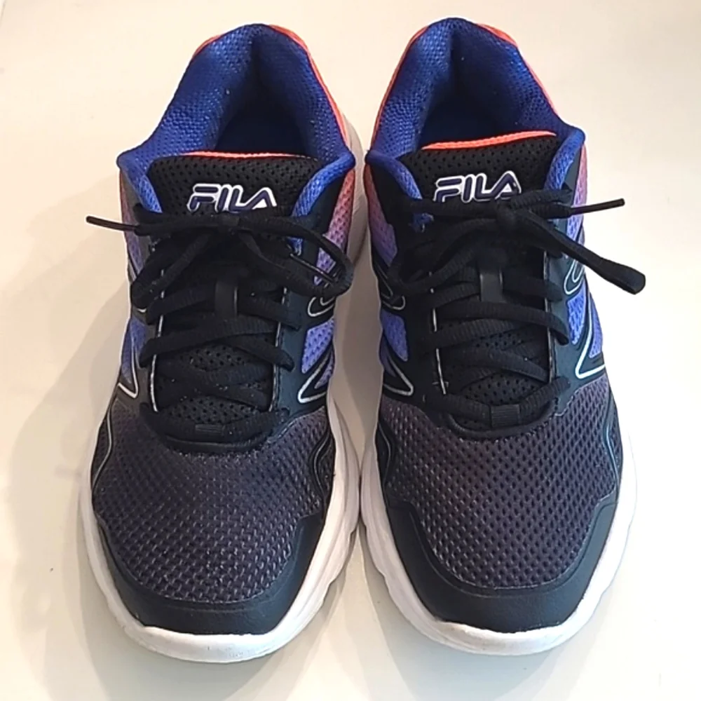 Fila Panorama 9 Sneakers Memory Foam Lace Up Low Top Running Athletic Trainers